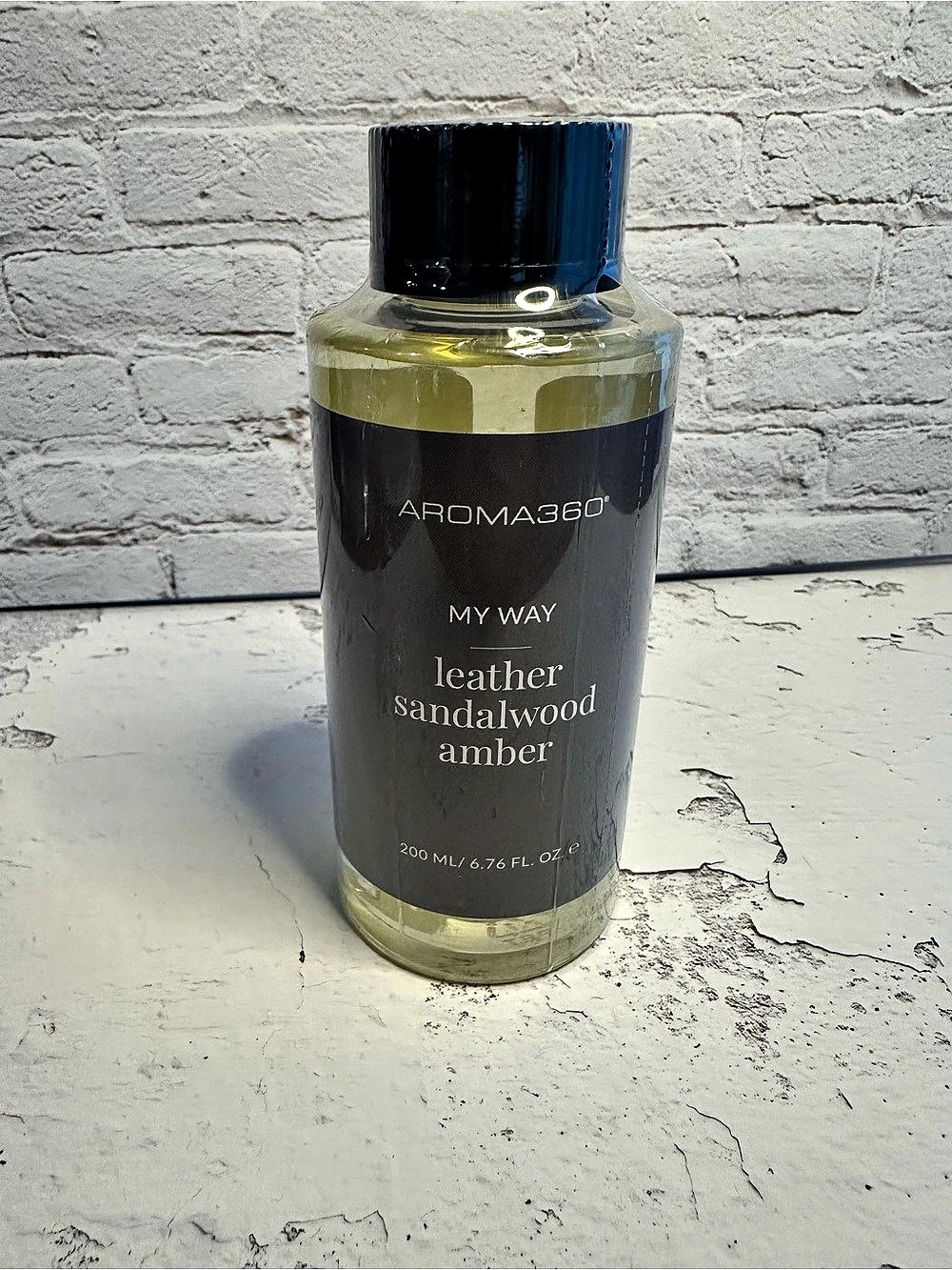 Aromar30 My Way Leather Sandalwood Amber Fragrance Oil